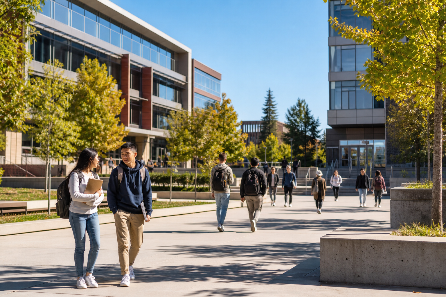 University campus representing education